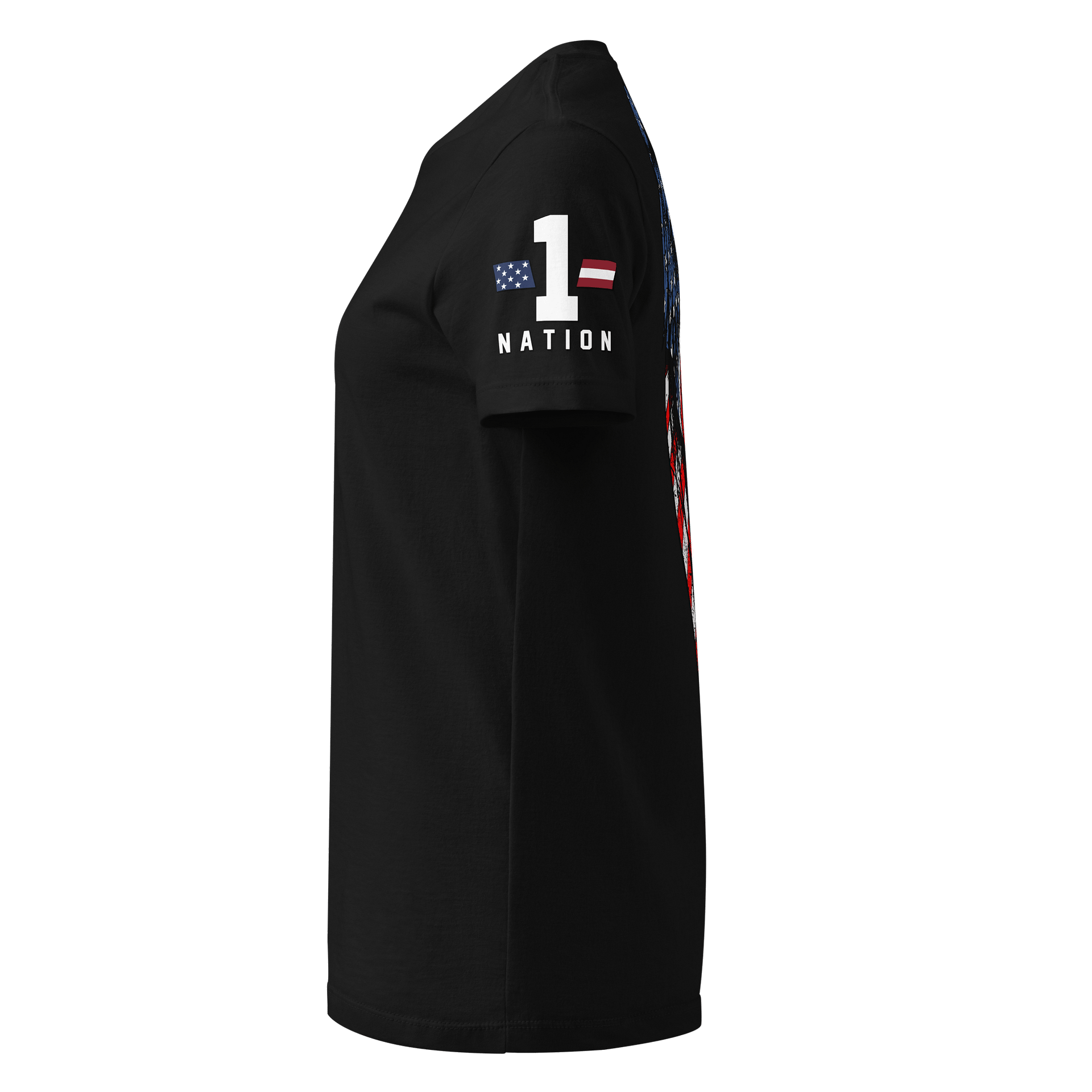 American Flag Angel Wings Women's Fit product image (2)