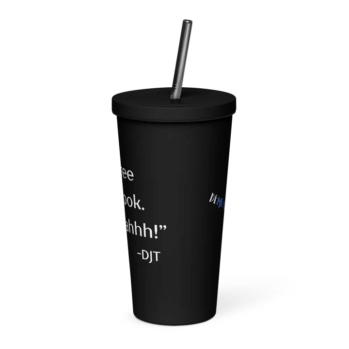We Ree Bee Dook - Dumb Trump Quote #4 Black Insulated Tumbler product image (2)