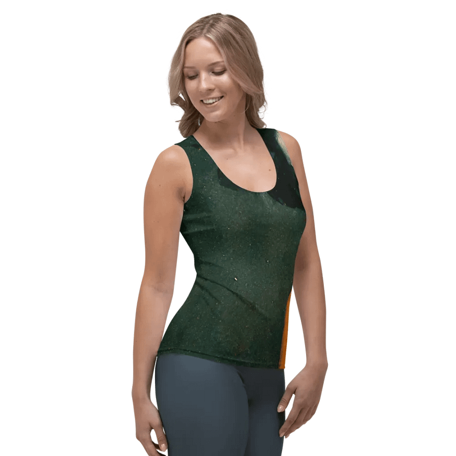 Mystic Floral Draped Tank Top product image (4)