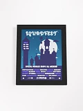 SQUAD FEST POSTER W/ FRAME 8x10 product image (1)