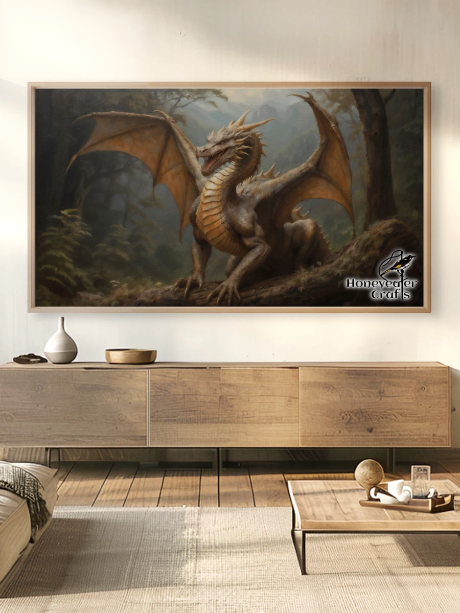 Enchanted Forest Dragon: Fantasy Frame TV Art product image (5)