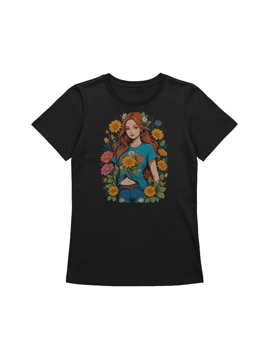 Bloomcore Flower Girl v1 - Bella Canvas Women's Supersoft Relaxed-fit T-Shirt product image (2)