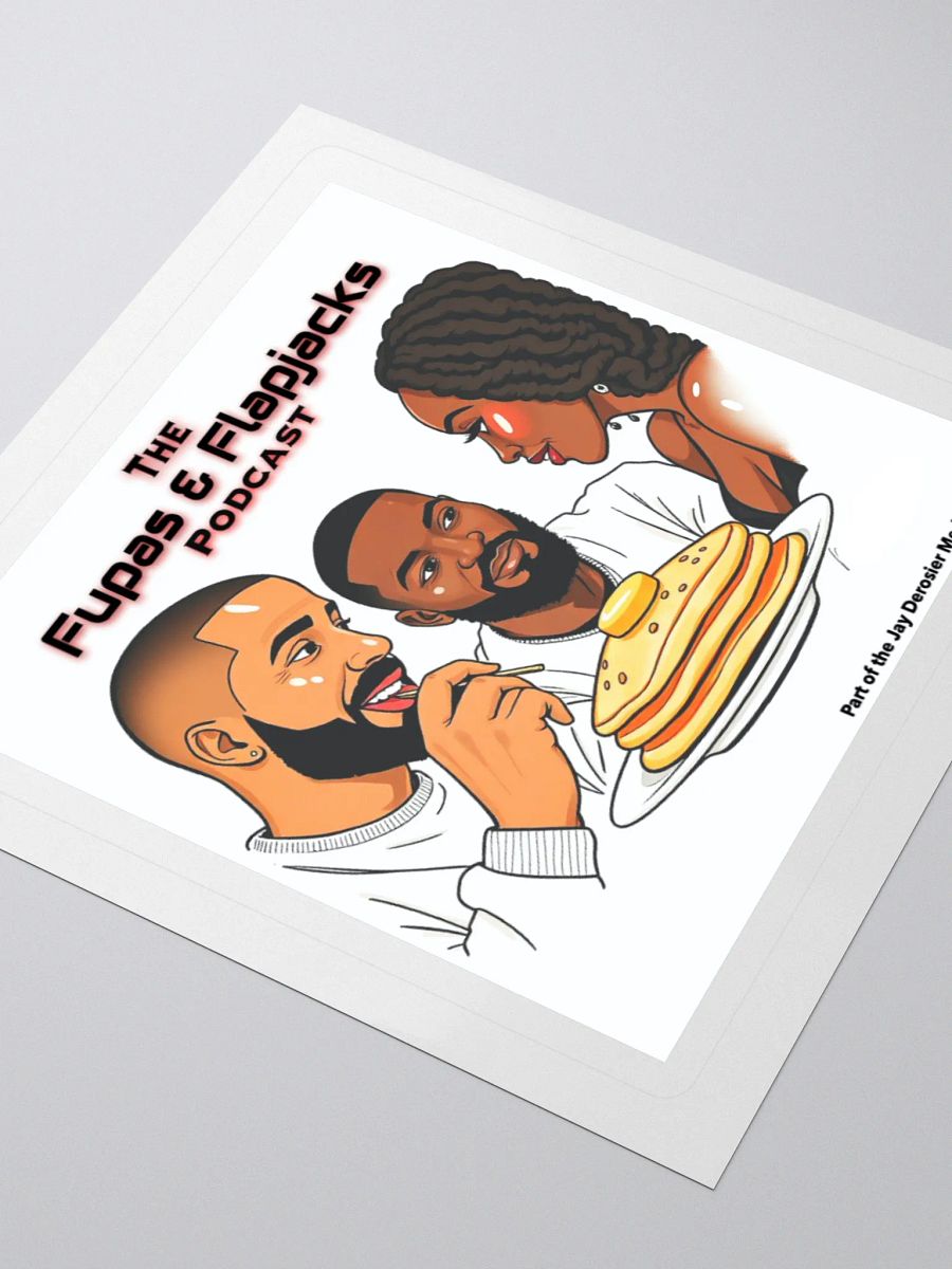 Fupas And Flapjacks Podcast Sticker product image (5)