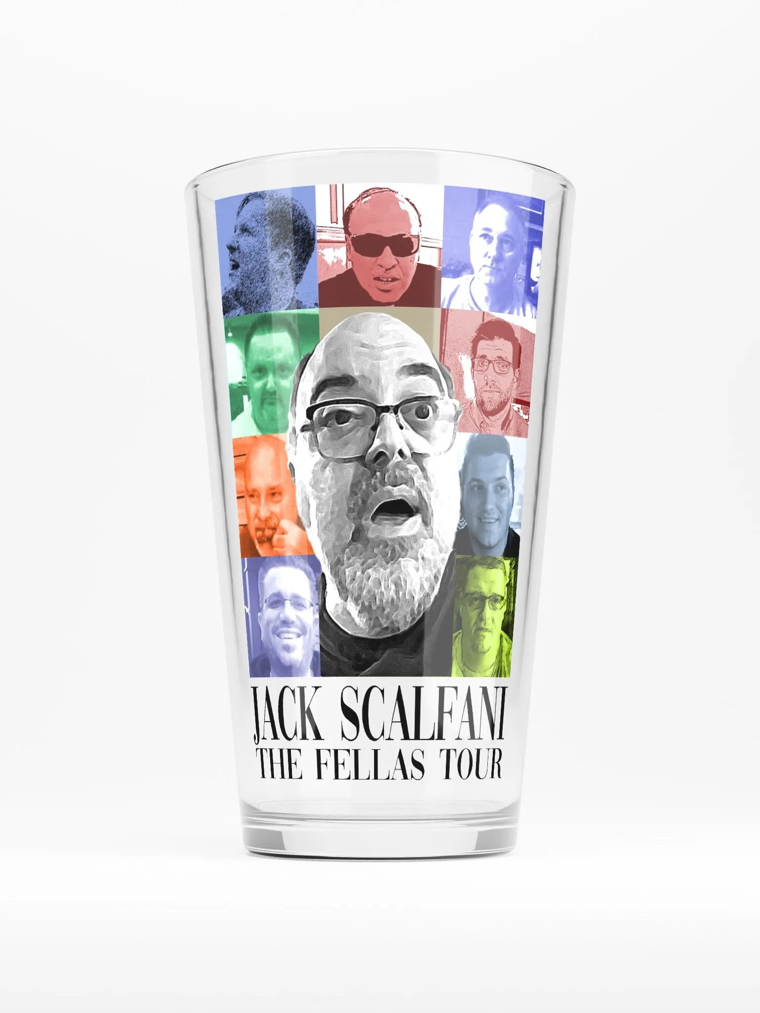 The Fellas Tour - 16 oz Pint Glass product image (1)