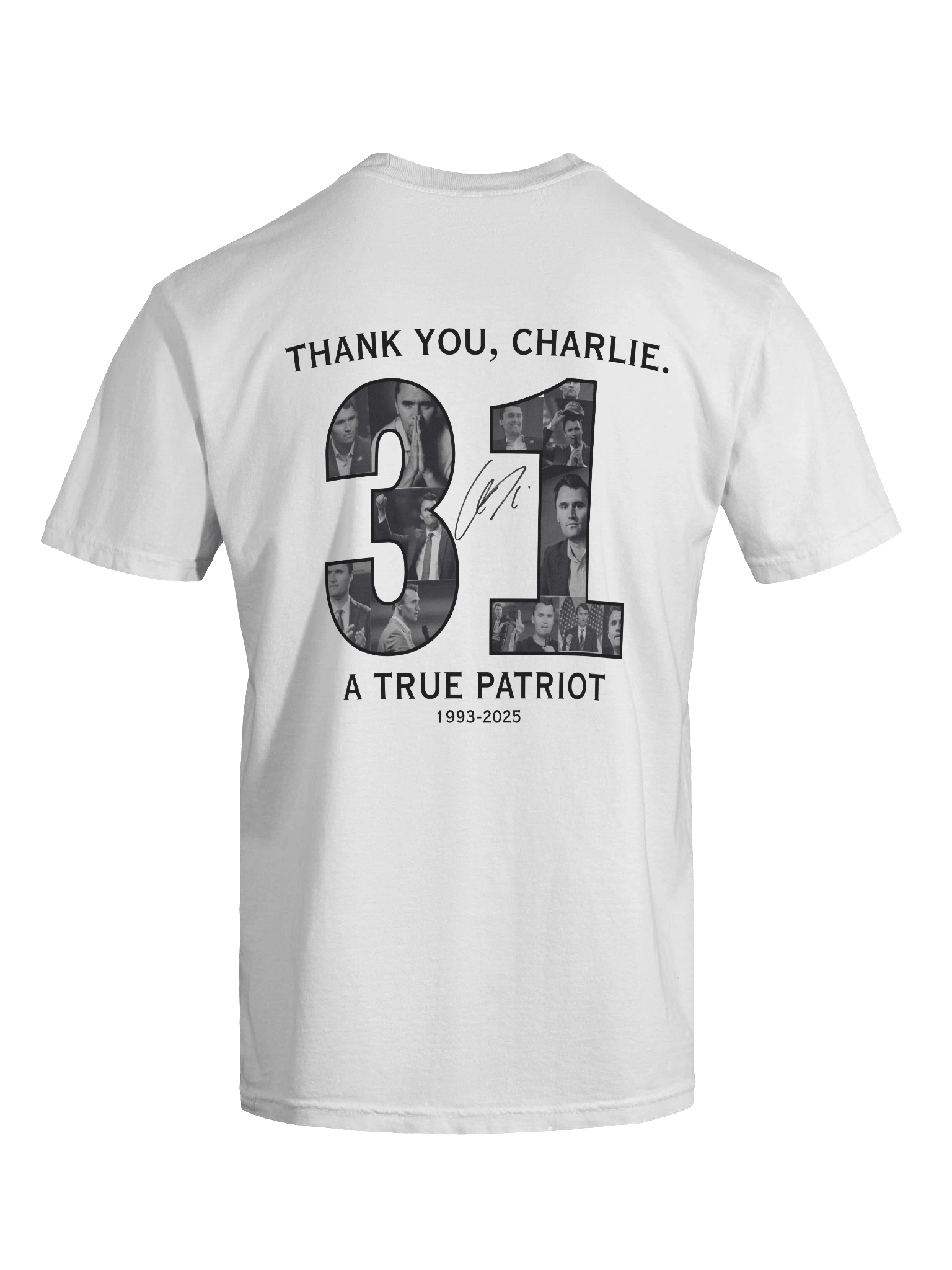 Men's Thank You Charlie ( Front & Back) product image (6)