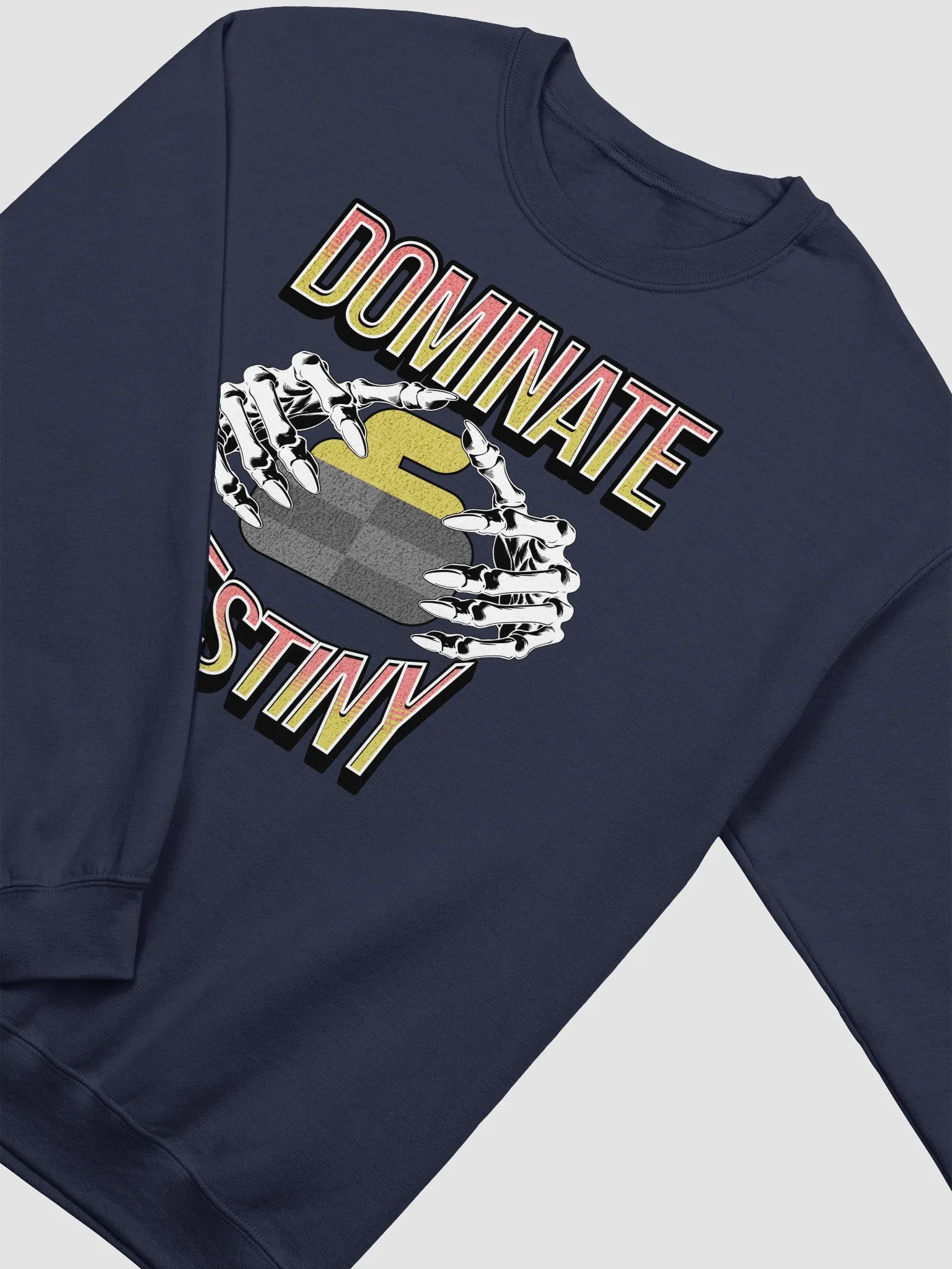 Dominate Destiny Curling Cozy Comfort Classic Crewneck product image (2)