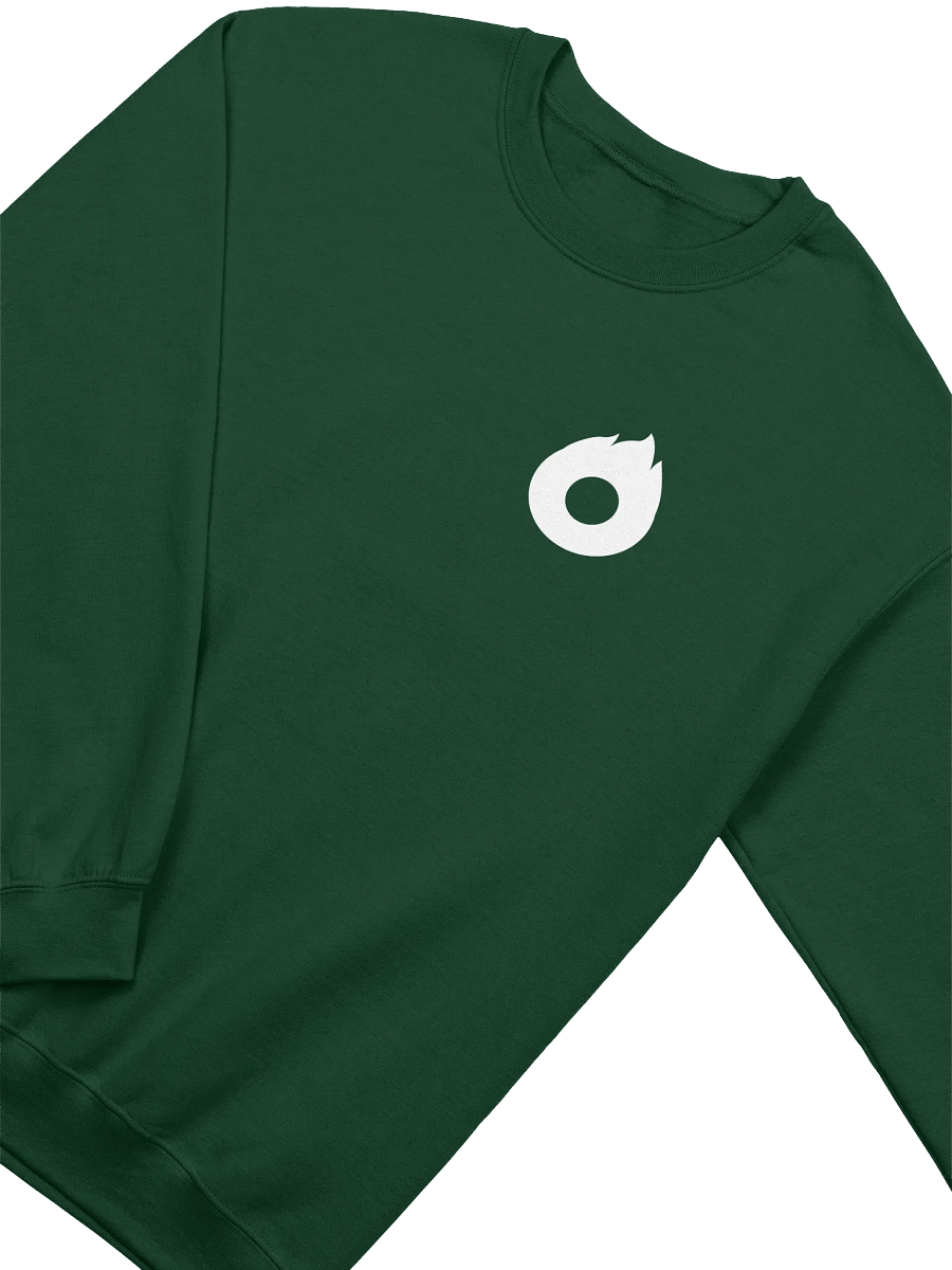 Slow Burn Flame Sweatshirt - White product image (1)
