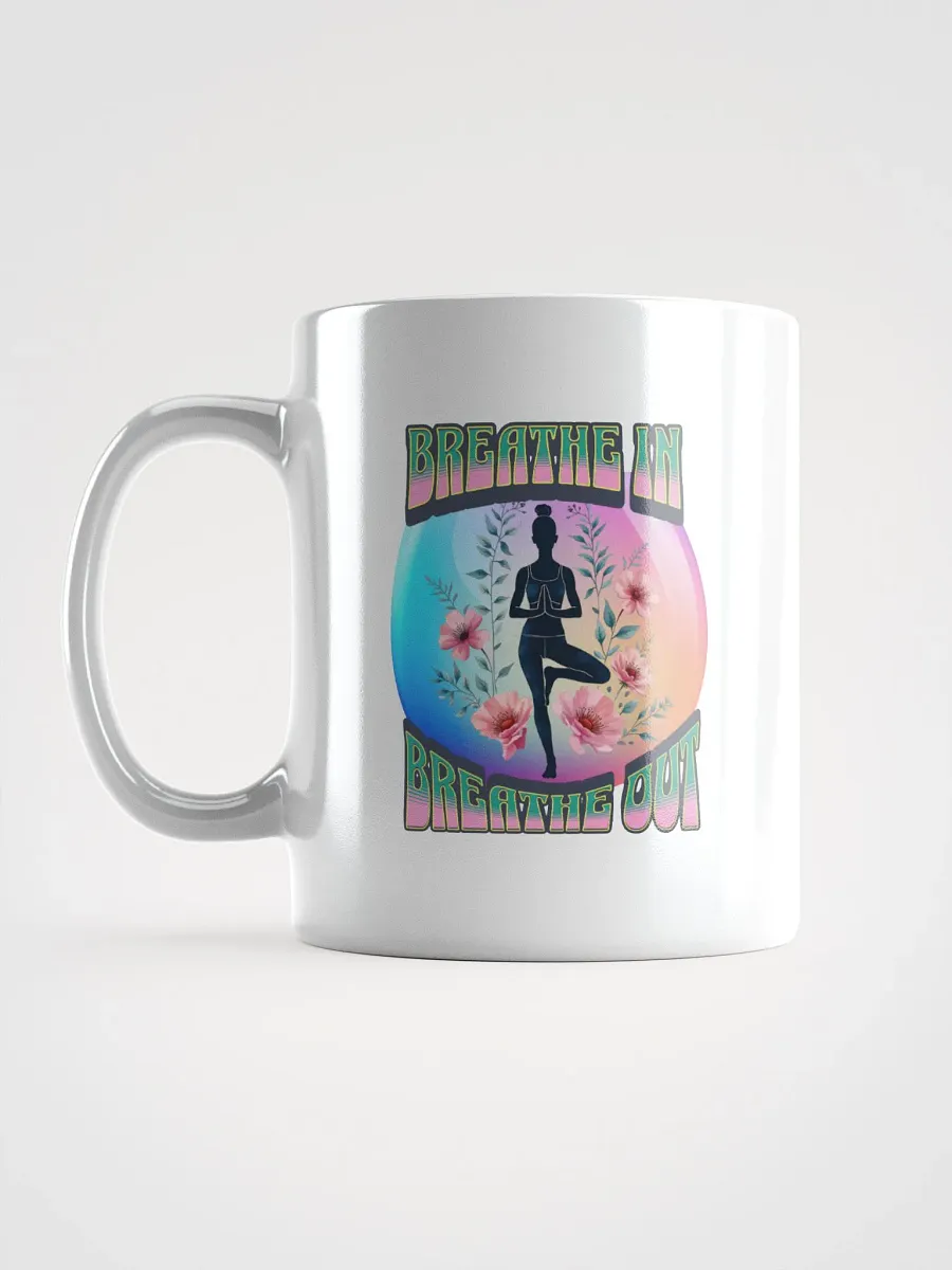 Breathe In Breathe Out Yoga Mug product image (1)
