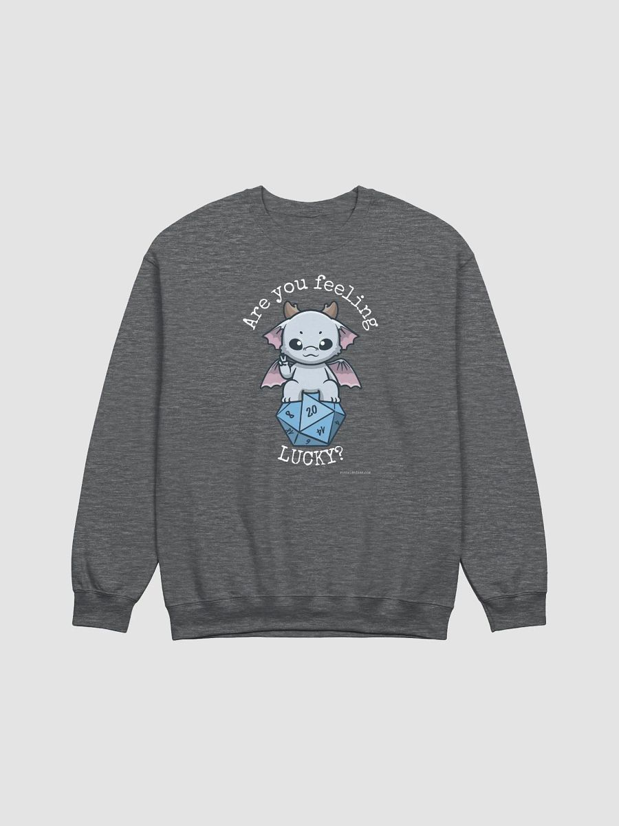 Lucky Lil'Dragon Sweatshirt (Heather Gray) product image (1)