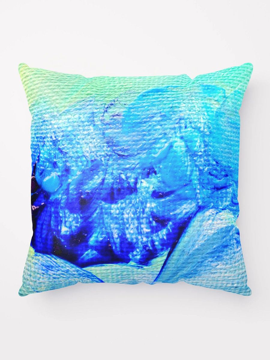 Blue Ocean Nautical Waves Throw Pillow product image (10)
