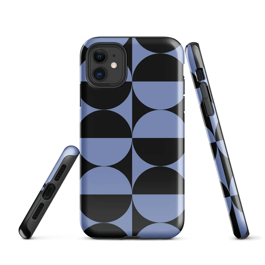Geometric Grid iPhone Tough Case product image (1)