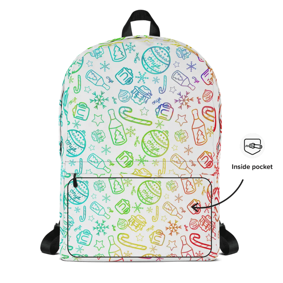 Limited Edition Christmas Rainbow Backpack product image (4)