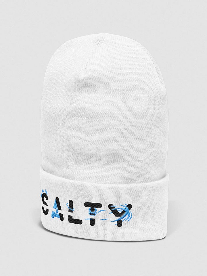 White Beanie Logo product image (2)