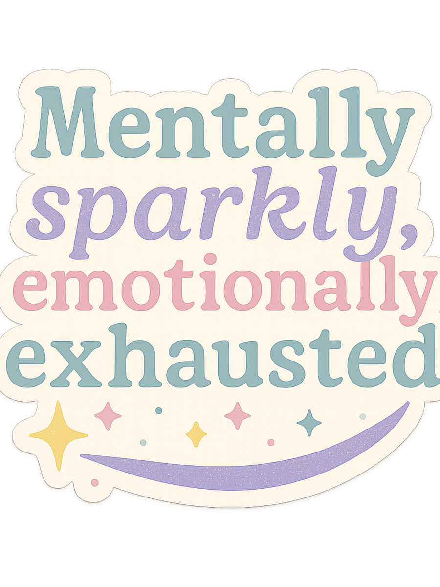 Emotionally Exhausted - Cropped Hoodie product image (5)