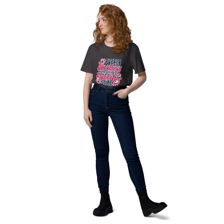Every Heartbeat whisper your sweet name T-shirt product image (1)