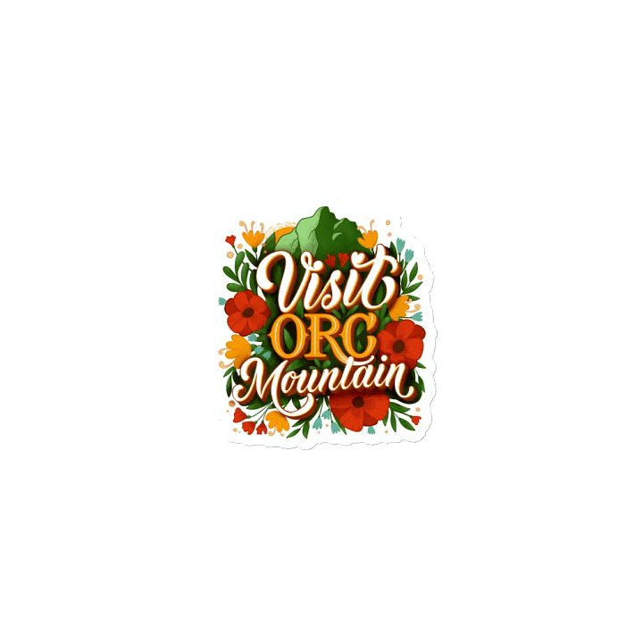 "Visit Orc Mountain" Magnet product image (1)