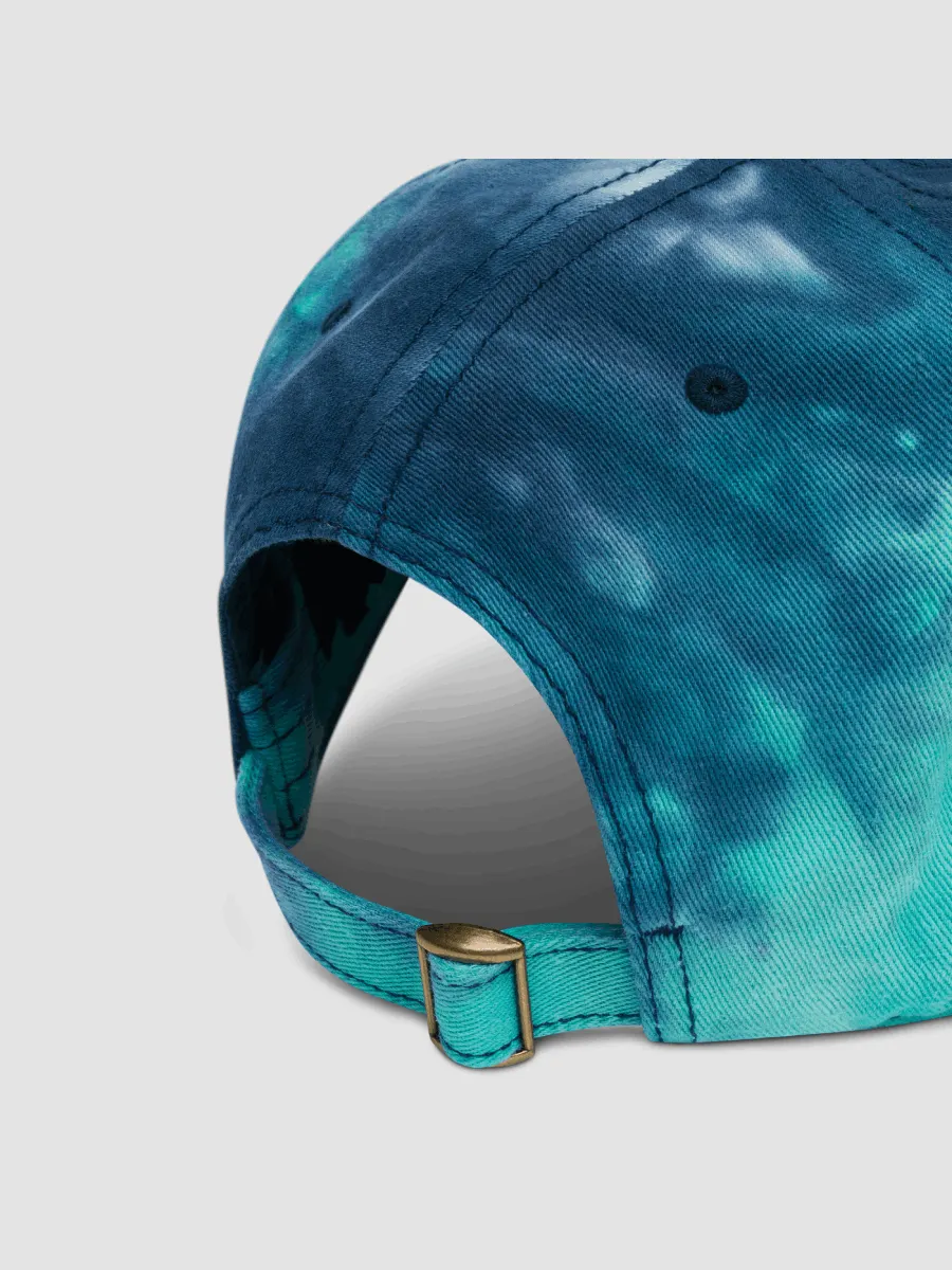 just kuma kuma Tie Dye Dad Hat kumabootique