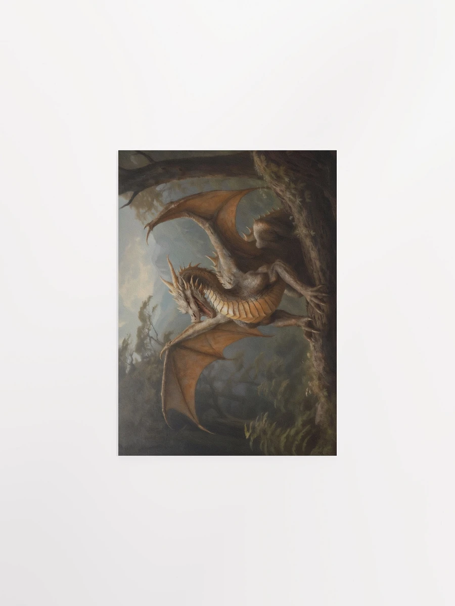 Enchanted Forest Dragon: Fantasy Art Poster product image (4)