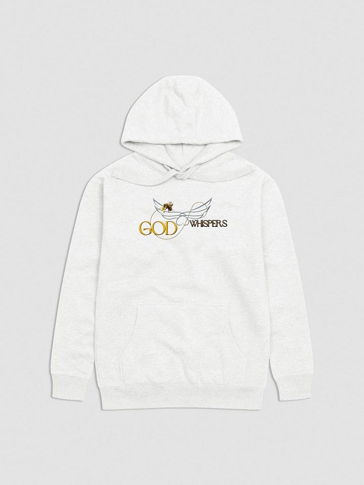 GW White embroidered hoodie product image (1)
