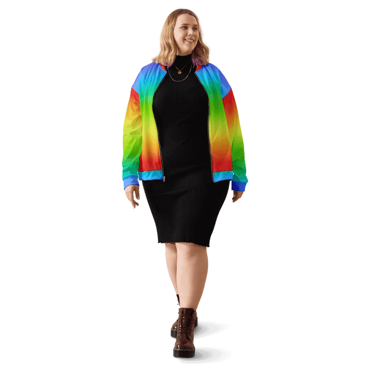 Rainbow Bomber Jacket product image (1)