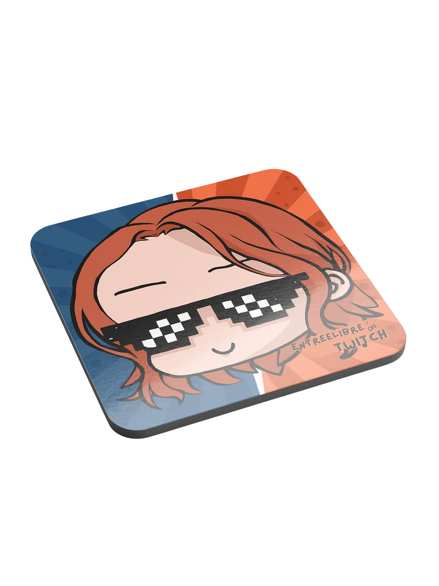 thug twitch emoji Cork Coaster product image (2)