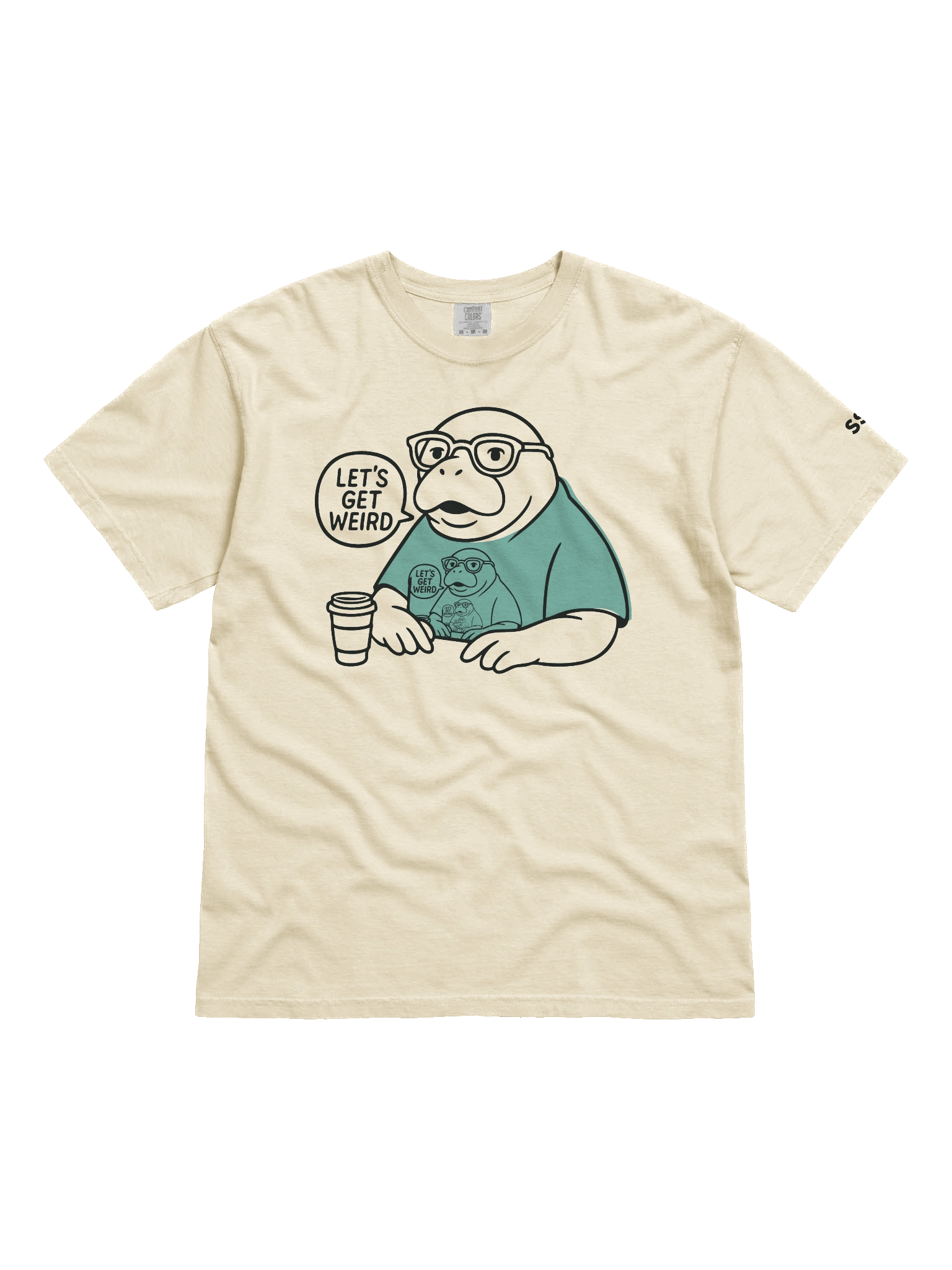 Carlception Tee. Carl the Manatee x Infinity. product image (1)