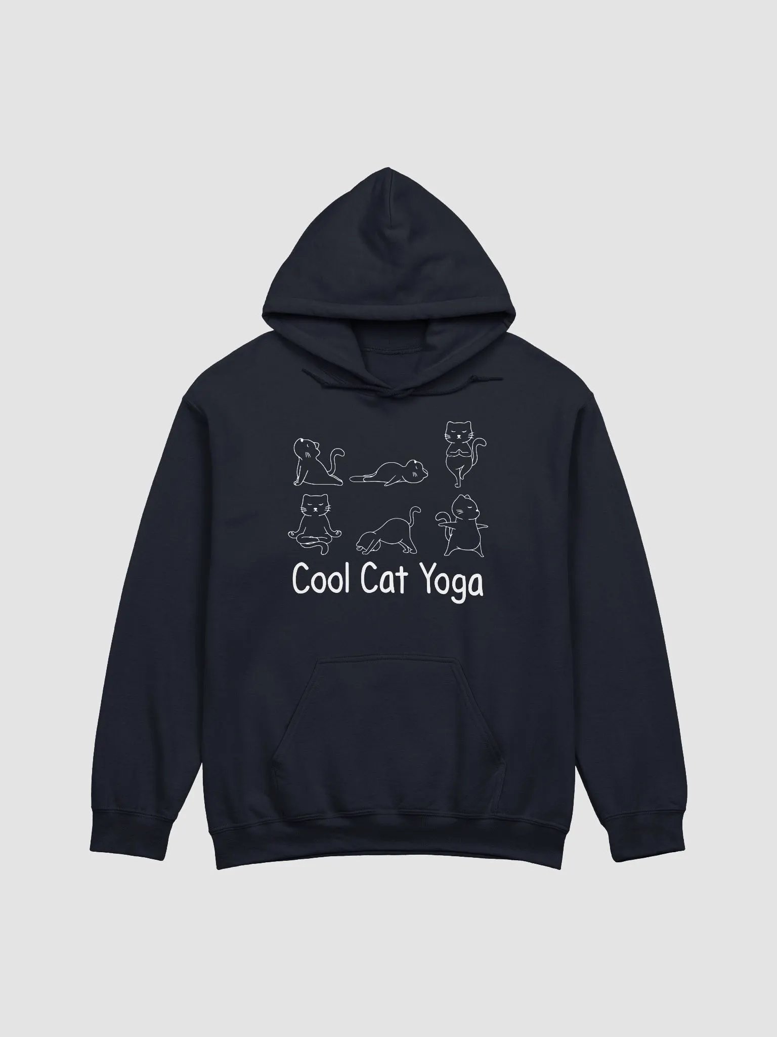 Cool Cat Yoga Hoodie product image (13)