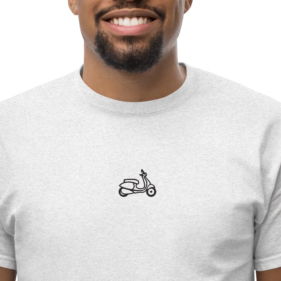 Line draw scooter Tee product image (91)