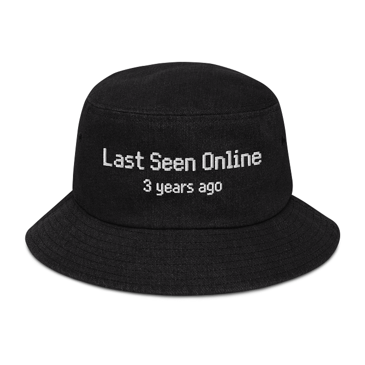 LSO 3yrs ago Pixel Denim Bucket Hat product image (1)