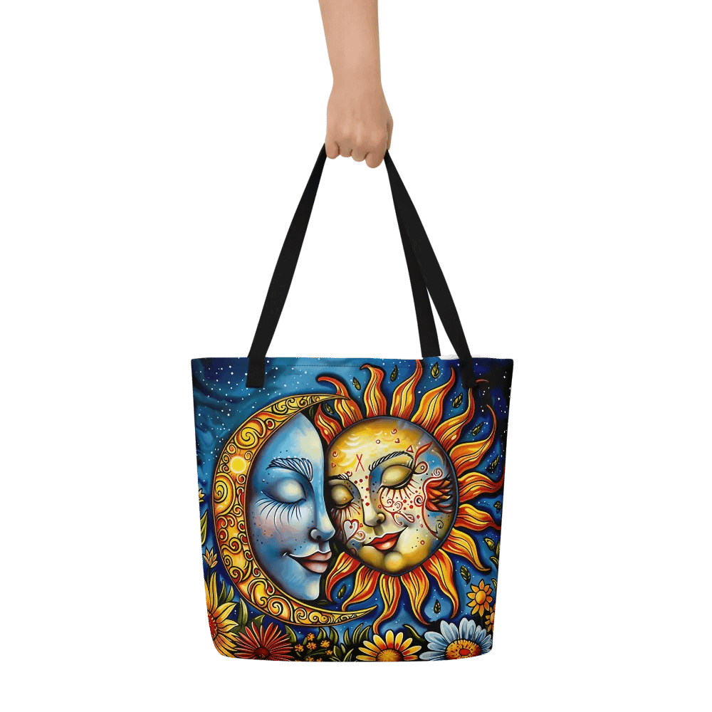 Sun and Moon Tote Bag product image (6)