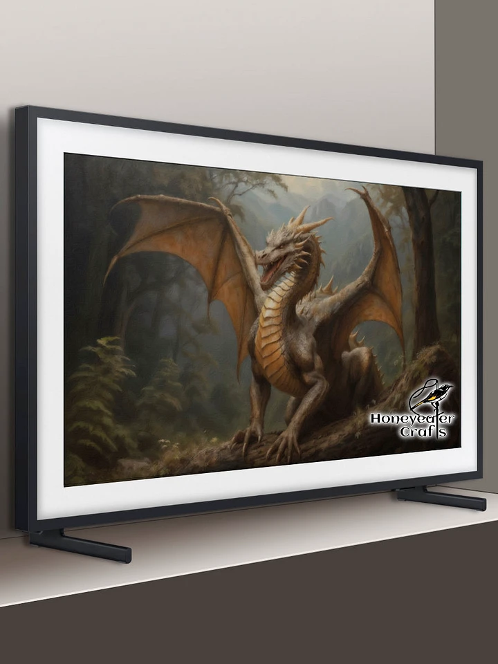 Enchanted Forest Dragon: Fantasy Frame TV Art product image (2)