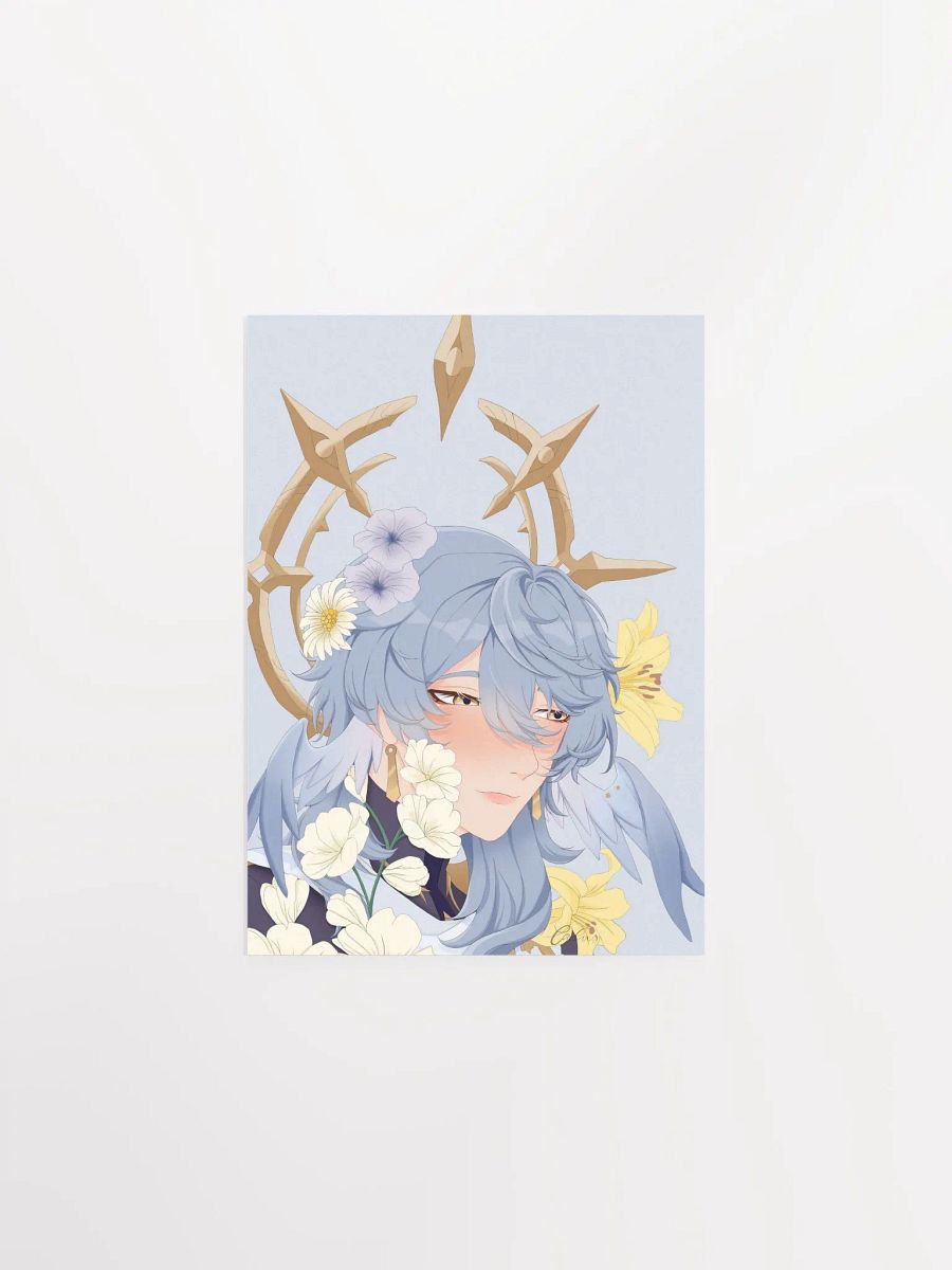 Sunday with flowers Print product image (6)