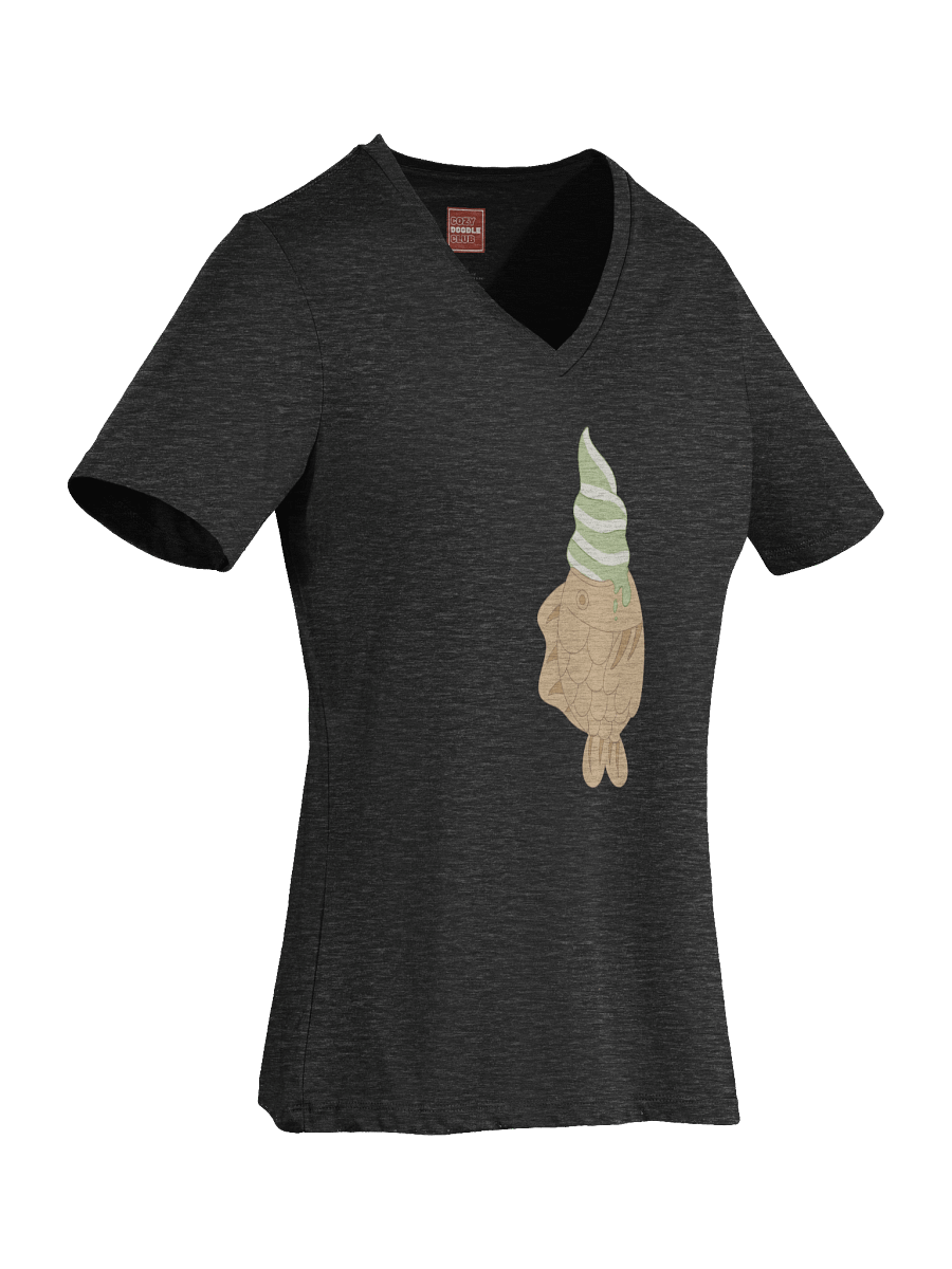 Matcha Taiyaki V-Neck T-Shirt product image (7)