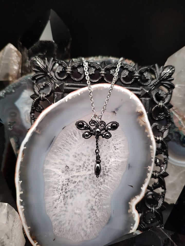 Dragonfly - Hematite Small product image (2)