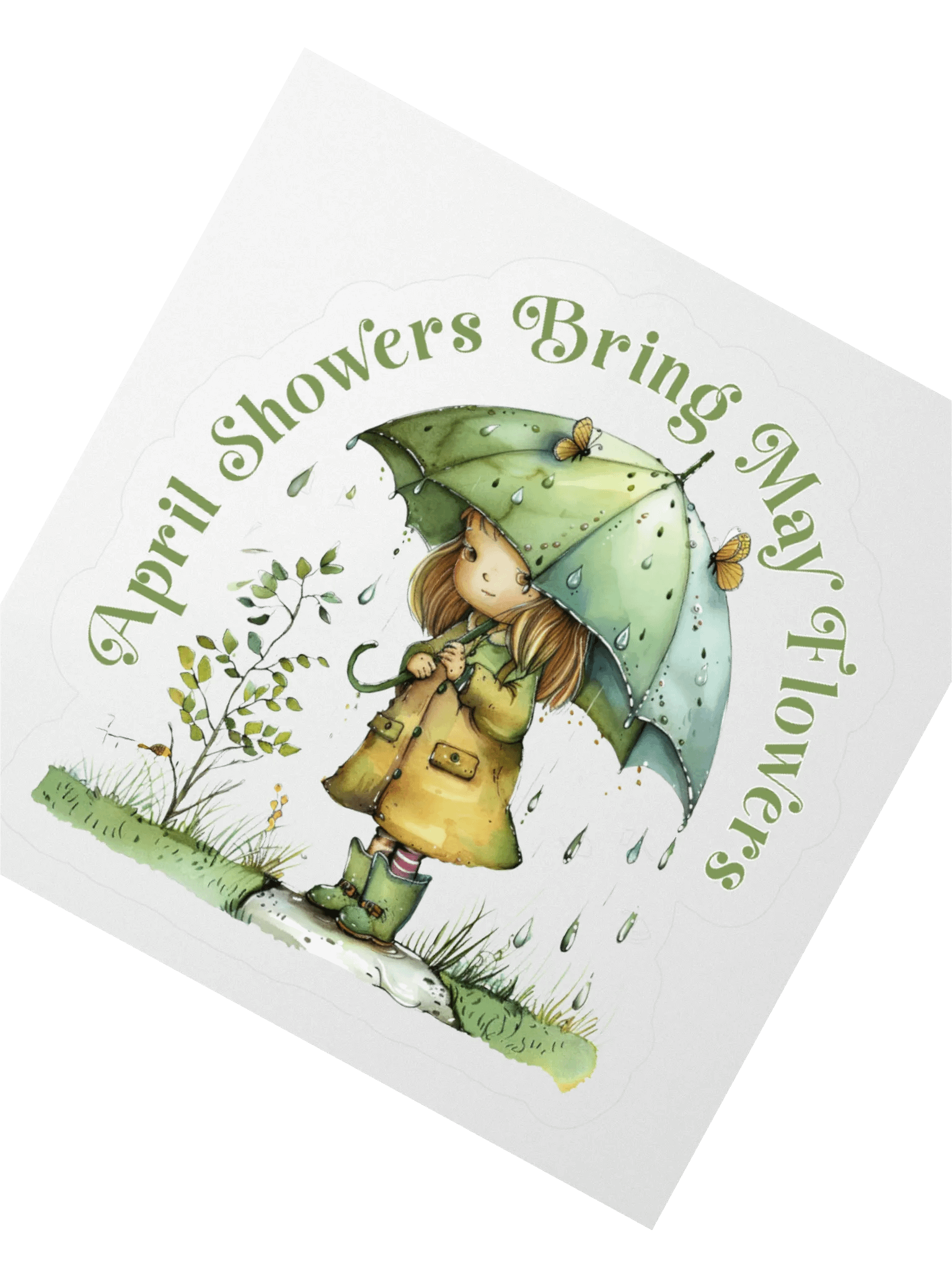 April Showers Bring May Flowers Sticker Set product image (6)