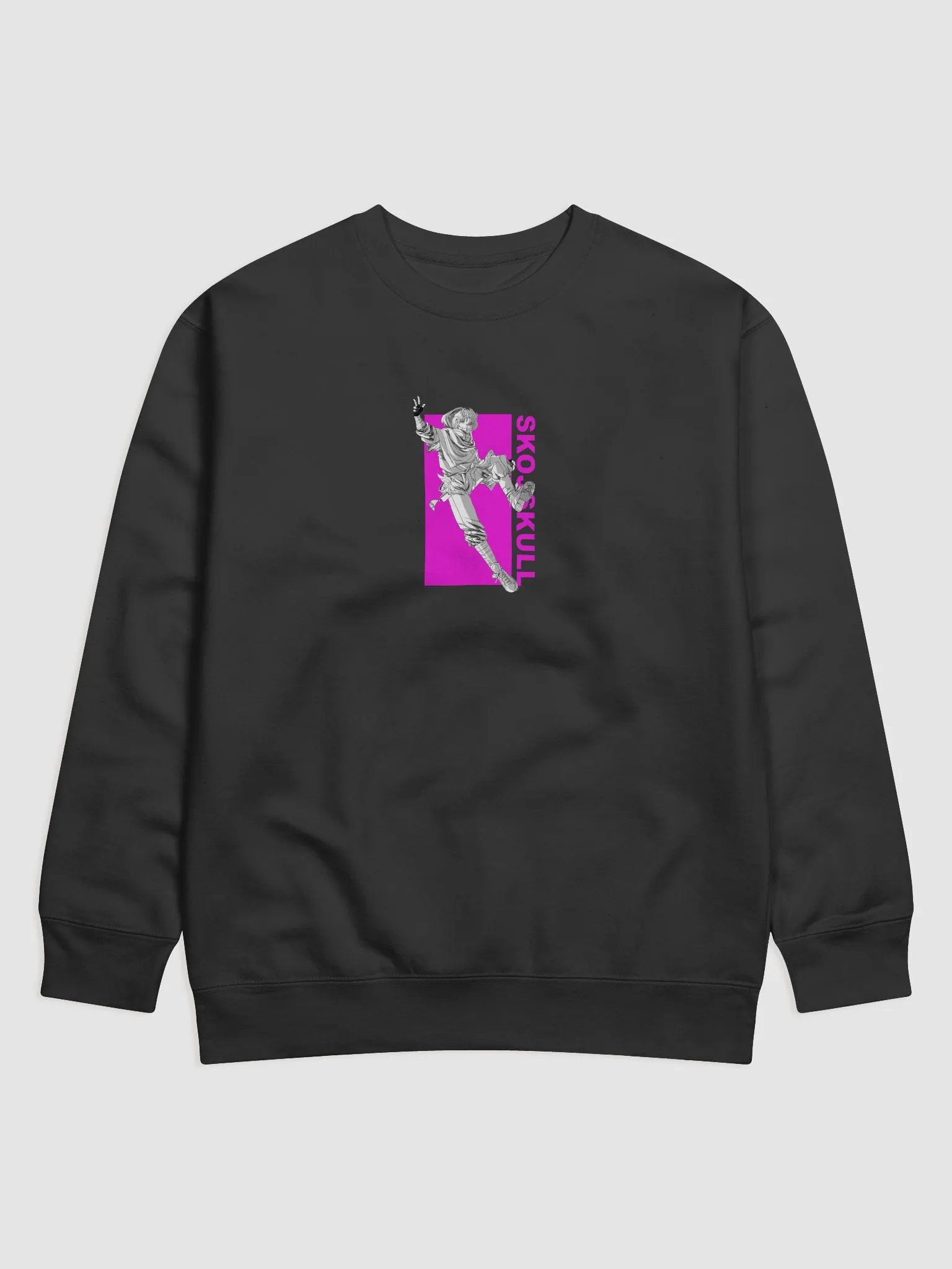 Purple Anime Hype Long Sleeve product image (1)