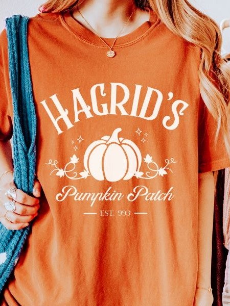 Hagrid's Magical Pumpkin Patch Vintage Minimalist Style Shirt product image (9)