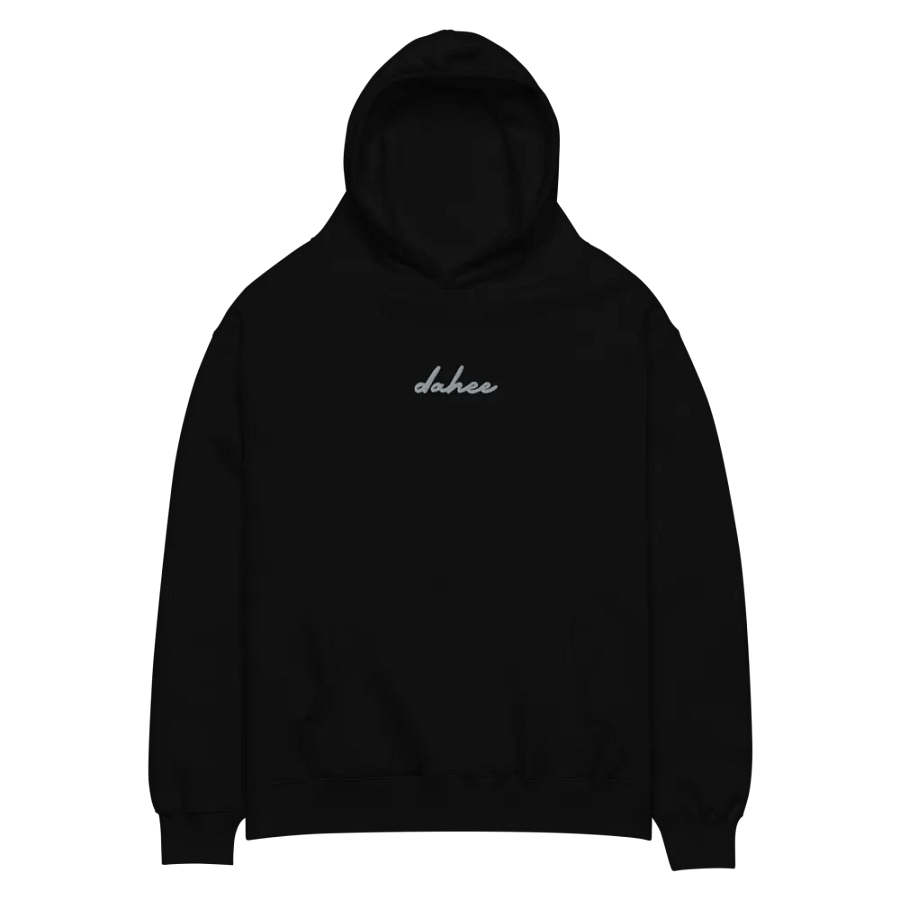 Koi Hoodie -black (embroidered) product image (2)