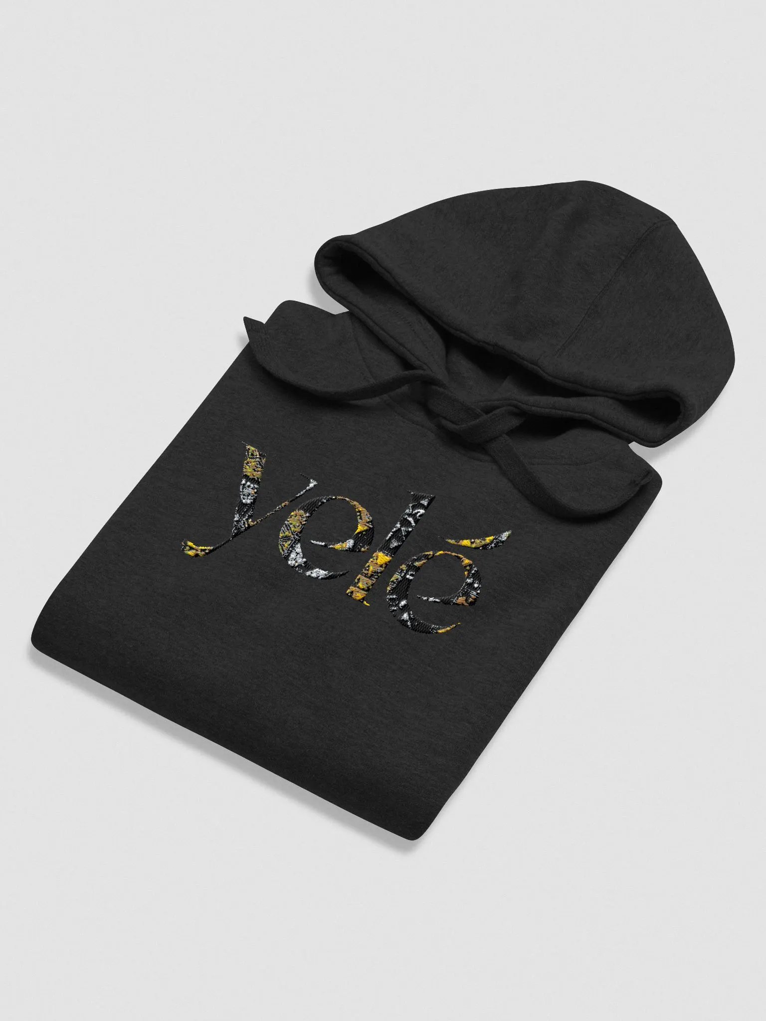 Yelé Embroidered Unity Print logo Unisex Hoodie product image (4)