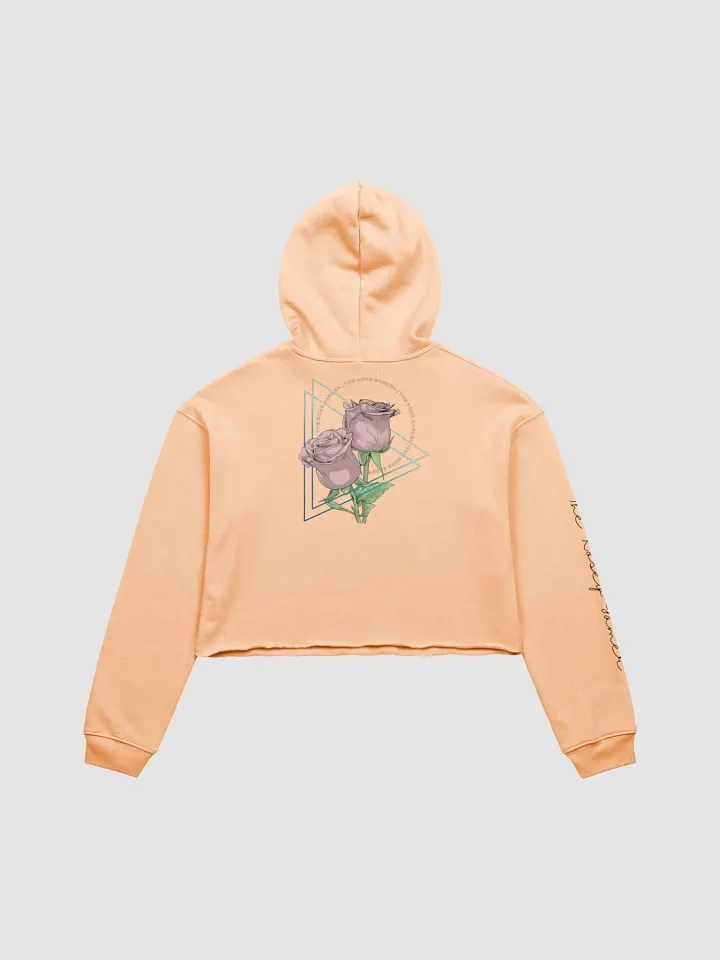 Rose Garden Crop Hoodie product image (2)