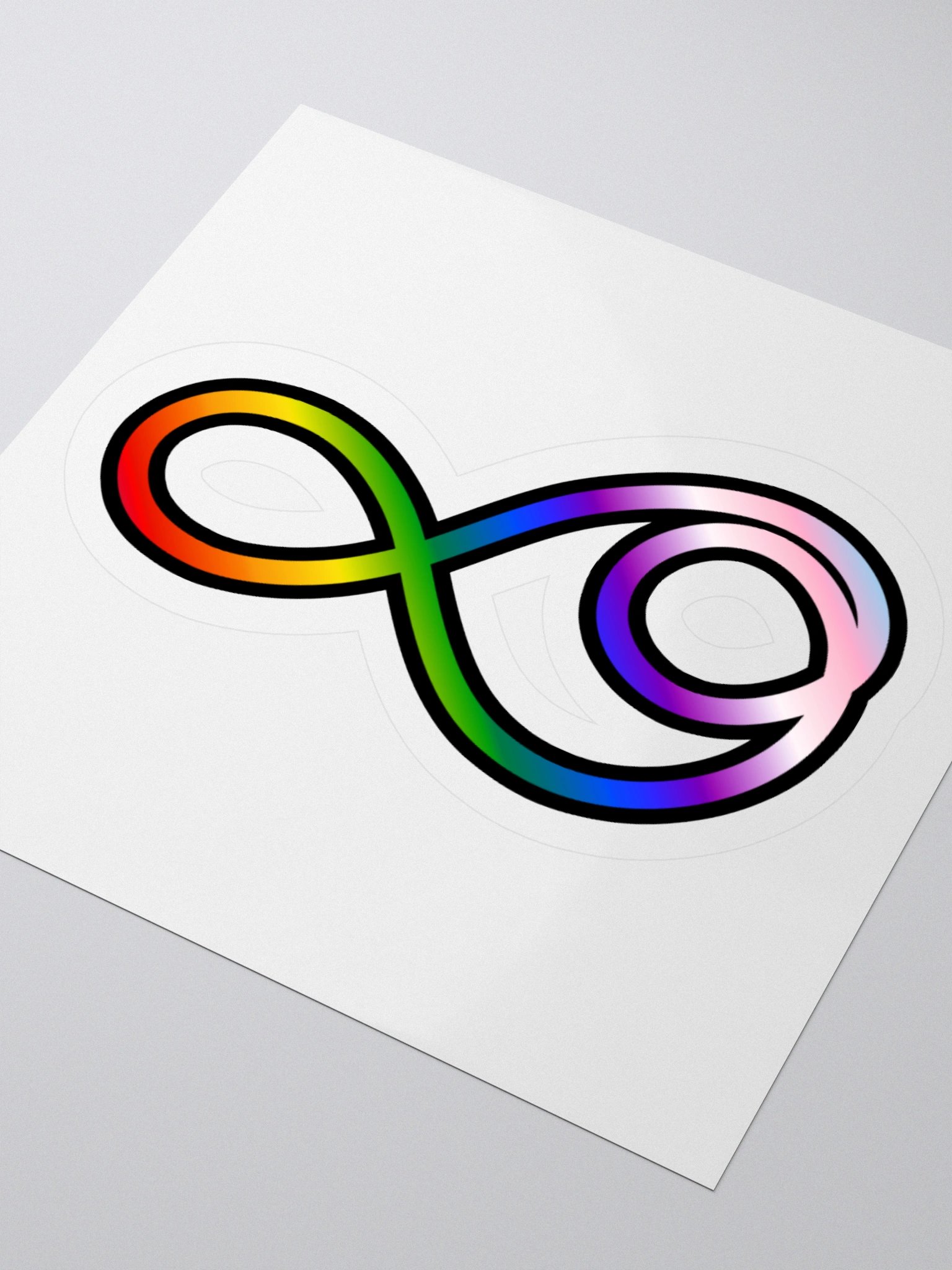 Treble Clef (Pride) - Kiss Cut Sticker product image (8)