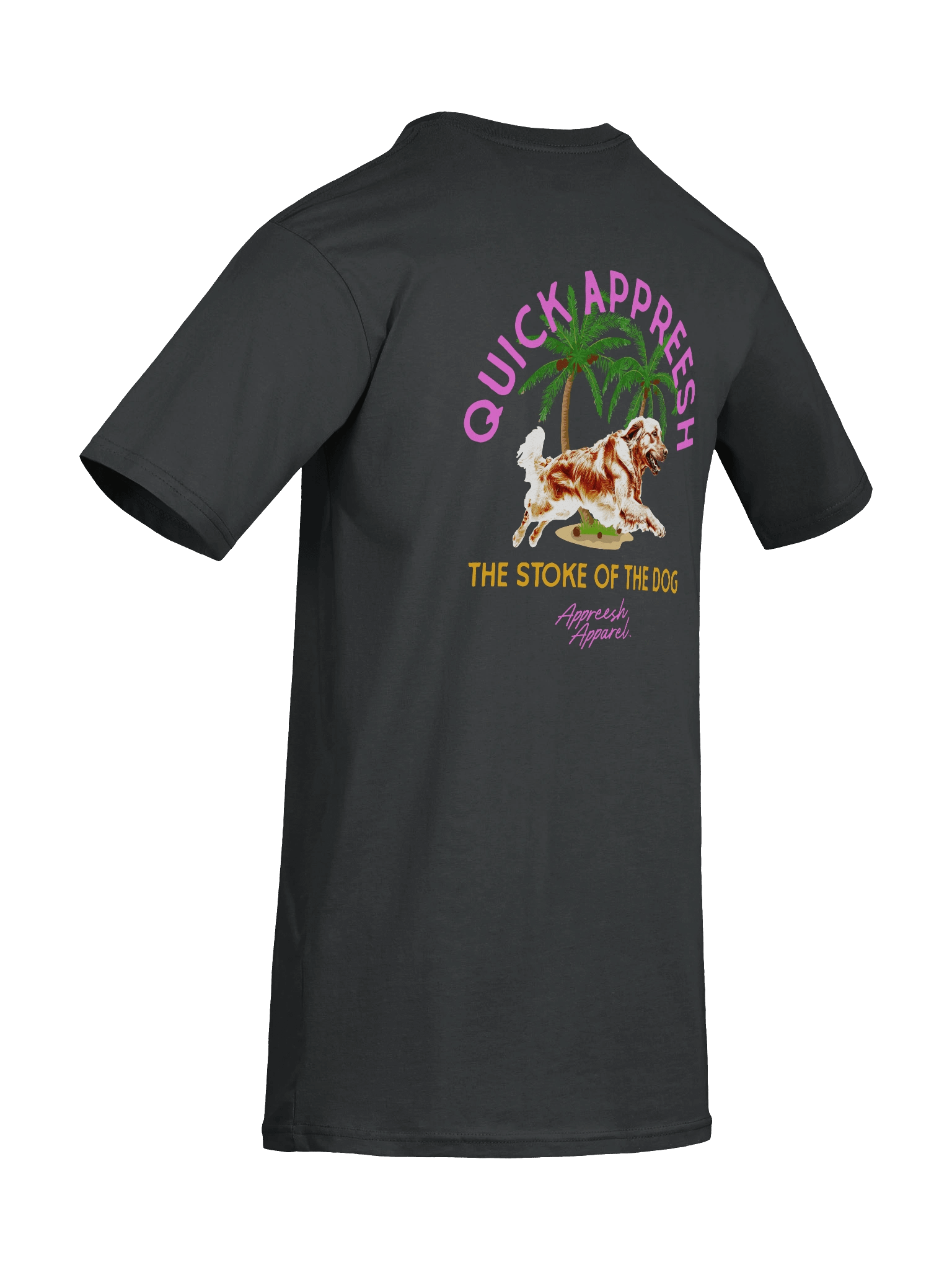 Stoke of the Dog Black Tee product image (10)