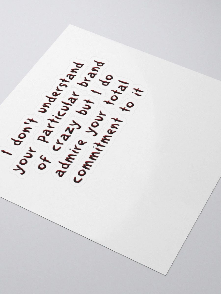 Brand of Crazy - Stickers product image (8)
