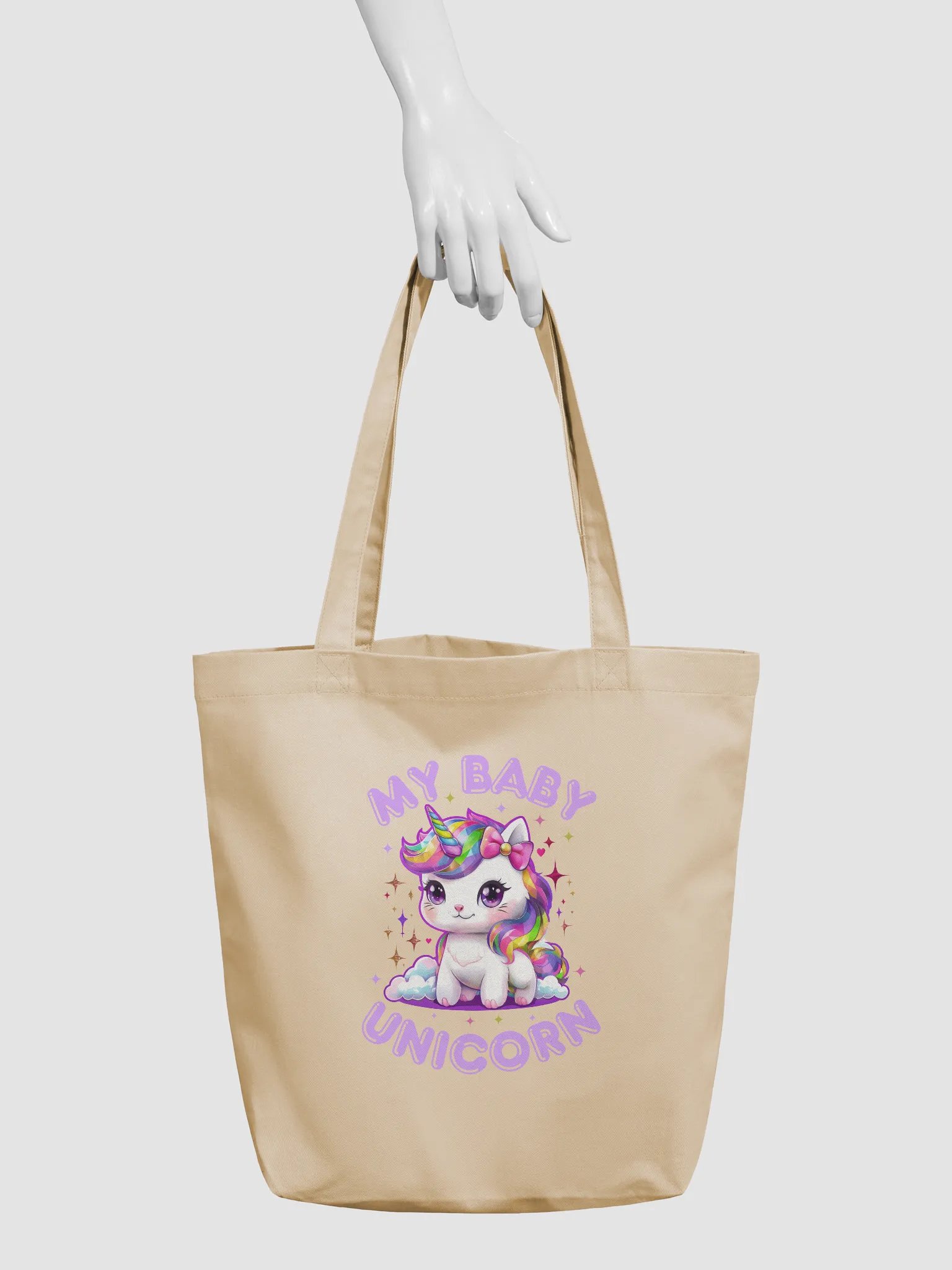 My Baby Unicorn Eco Tote product image (6)