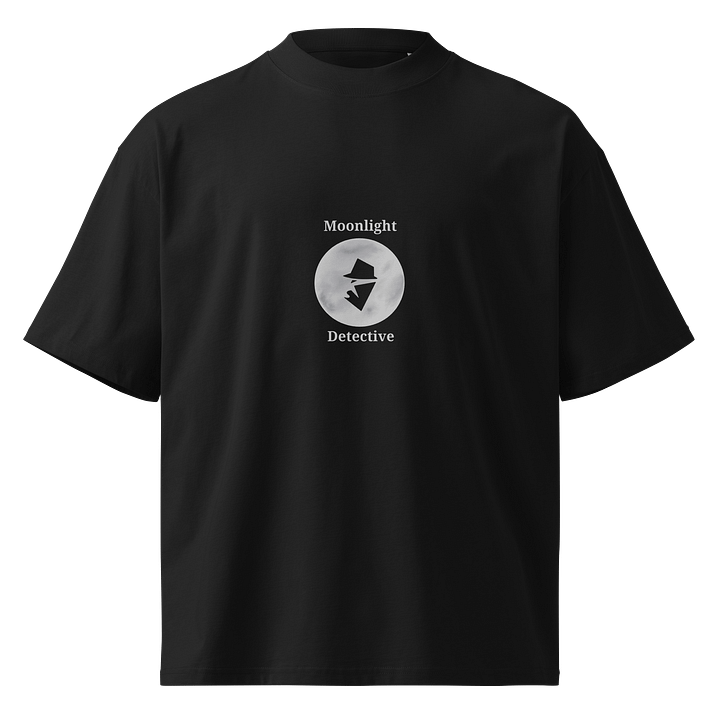 Moonlight Detective Organic Oversized T-Shirt product image (1)