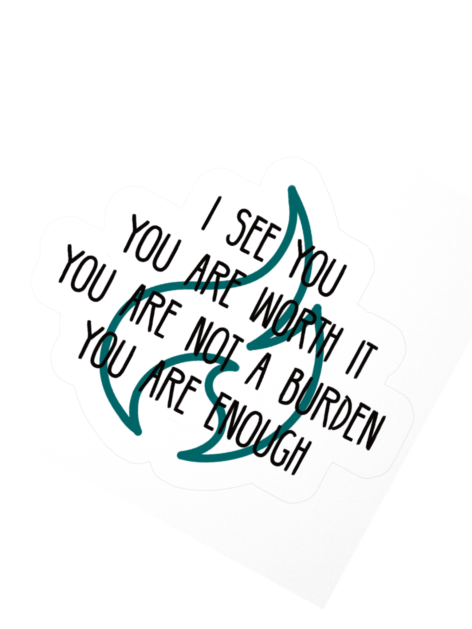 Worth it Sticker product image (2)