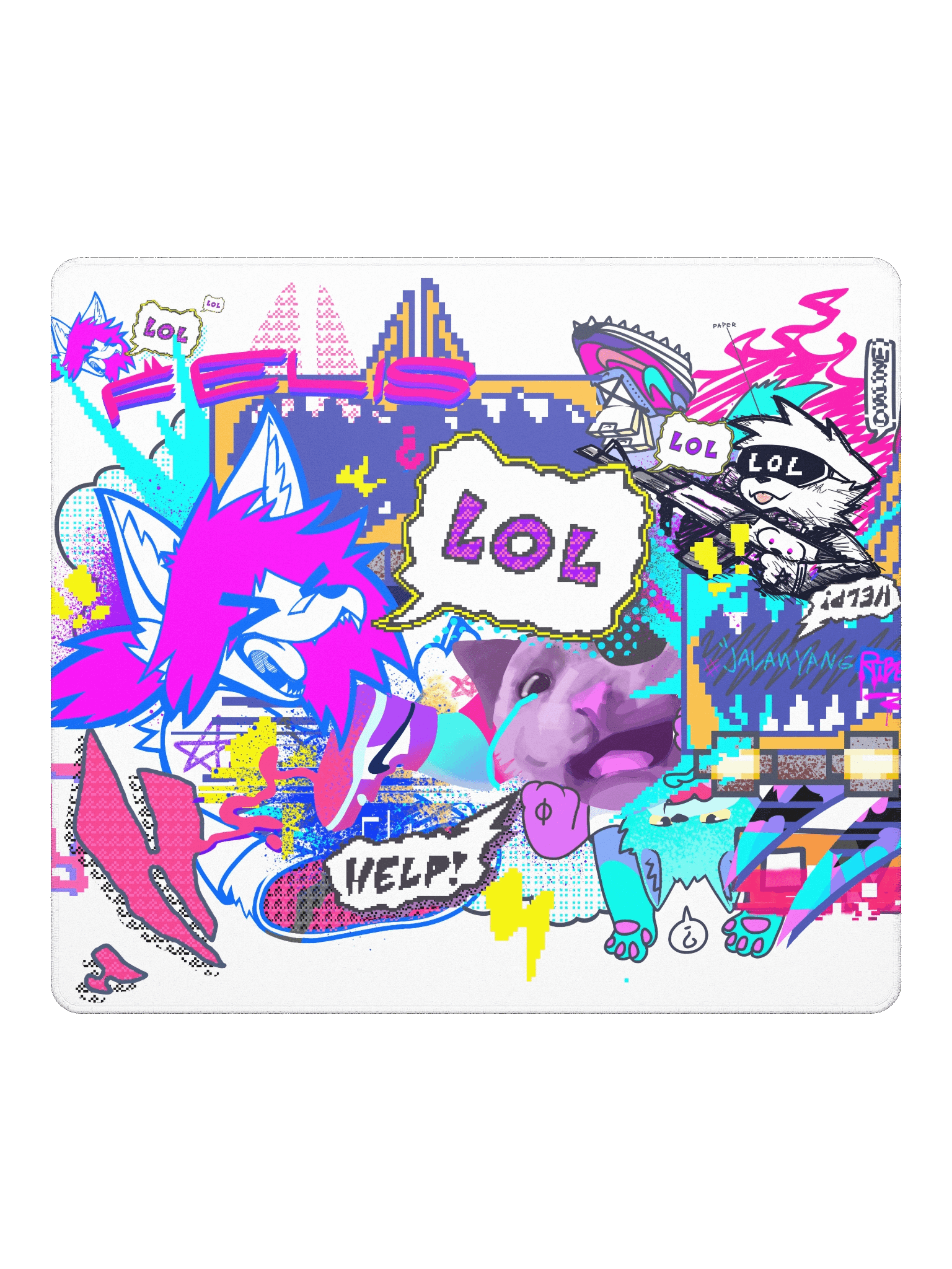 DESKMAT | "NIGHTMARE PARTY" product image (2)