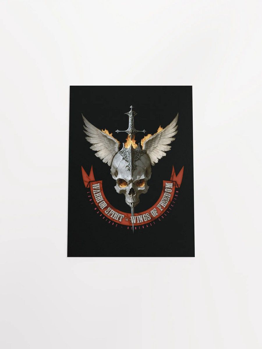 Warrior Spirit - Wings of Freedom ( Matte Paper Poster ) product image (4)