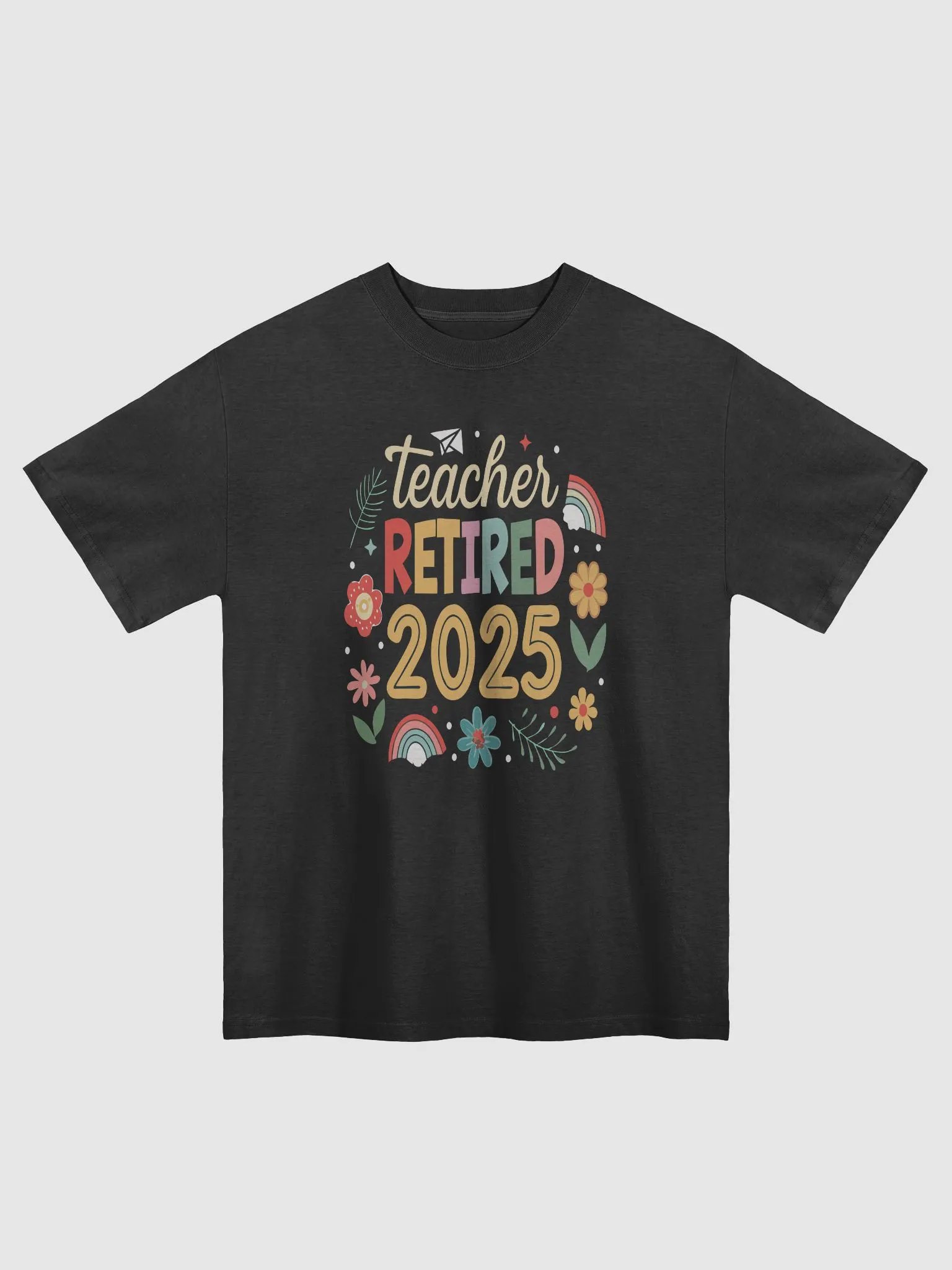 Teacher Retirement 2025 Celebration T-Shirt product image (1)