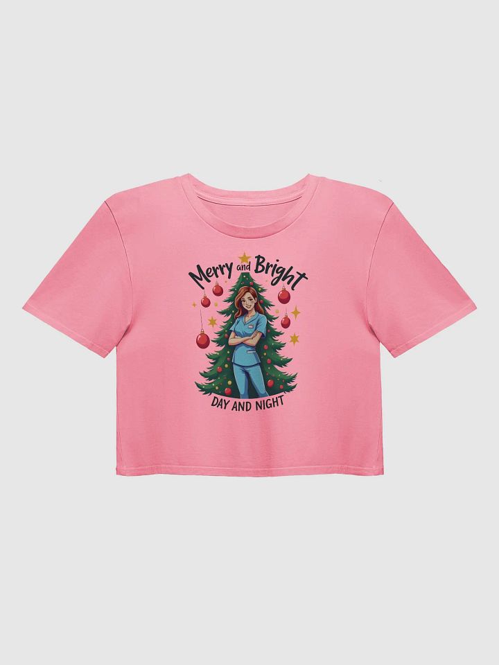 Merry and Bright Crop Top product image (1)